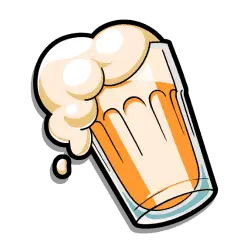 Le Sortudo beer mug symbol